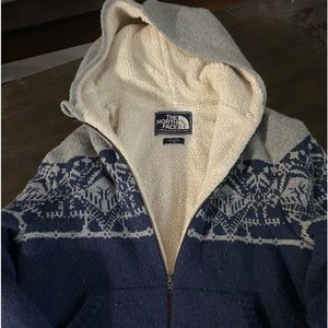 North Face Sherpa hoodie men’s M - Medium